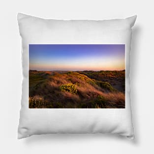 Lupine blooming in the dunes Pillow