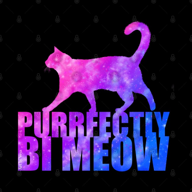 Purrfectly Bi Meow by Art by Veya