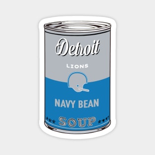 Detroit Lions Soup Can Magnet