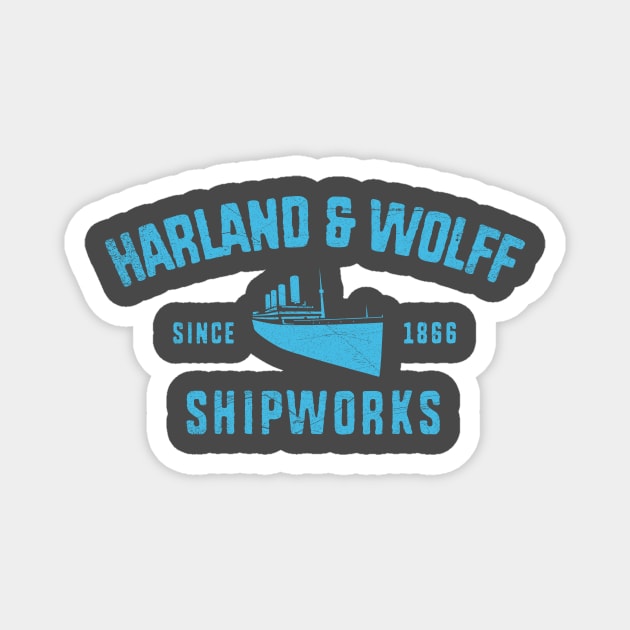 Harland & Wolff Magnet by MindsparkCreative