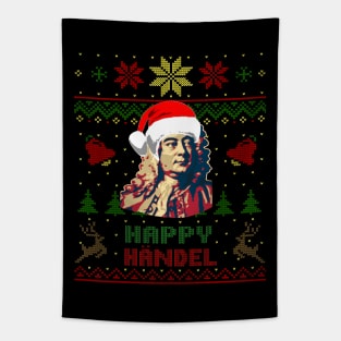 George Frideric Handel Funny Christmas Tapestry
