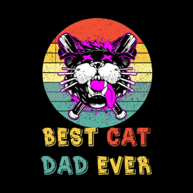 Best Cat Dad Ever Club by StuSpenceart