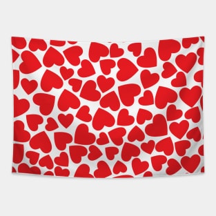 Hearts pattern Tapestry