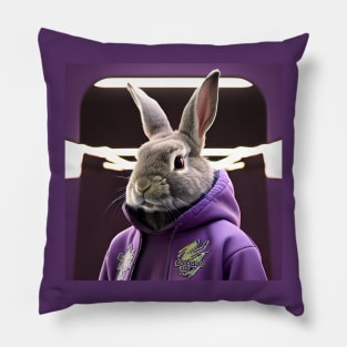 #Web3Kend Polygon Rabbit #8 Pillow