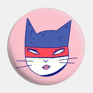 Ninja Cat Pin