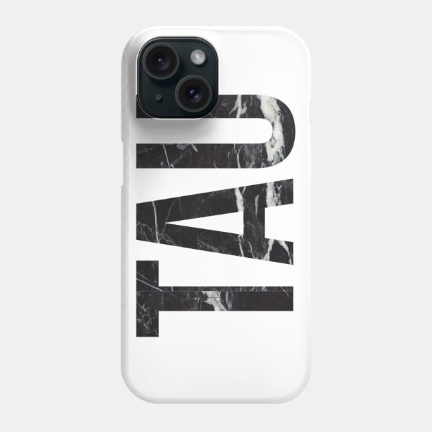 Marble Tau Phone Case by lolosenese