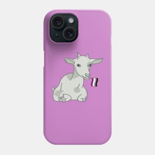 Alfie The Asexual Pride Goat Phone Case