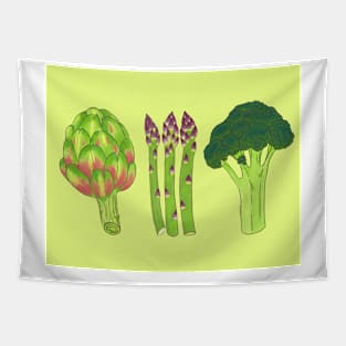 green veggies Tapestry