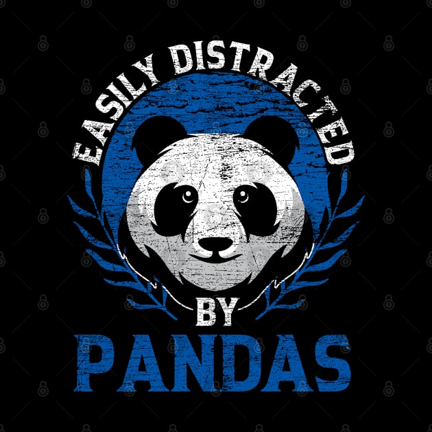 Panda Grunge by ShirtsShirtsndmoreShirts