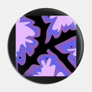 Purple and black Pin