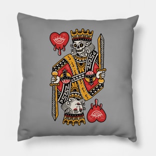 The Card King Pillow