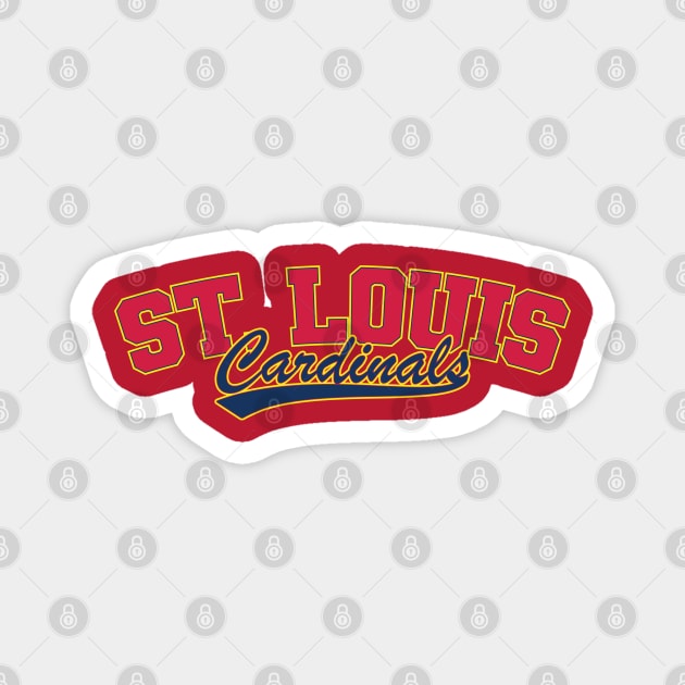 St. Louis Cardinals Magnet by Nagorniak