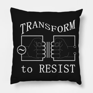 Transform To Resist Pillow