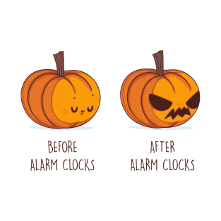 Before and After Alarm Clocks T-Shirt