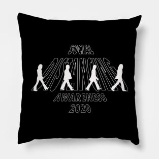 The Beatles Social Distancing Pillow