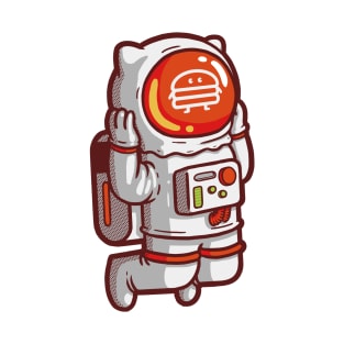 Astronaut Burger T-Shirt