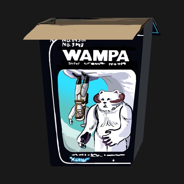 Vintage Wampa Toy Box Sketch by Darth Tuba