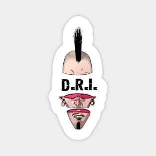 Punk Man D.R.I. Magnet