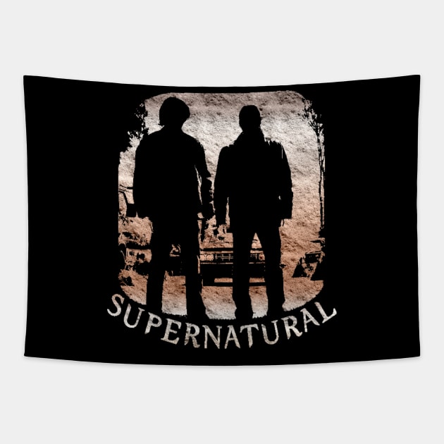 SPN - SAM AND DEAN STONE Tapestry by GreatSeries