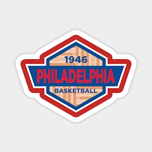 Philadelphia 76ers Basketball Magnet