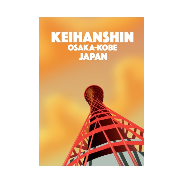 Keihanshin Osaka Kobe Japan by nickemporium1