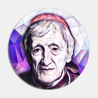 John Henry Newman Pink Portrait | John Henry Newman Artwork 8 Pin