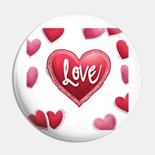 Valentine  Love Pin