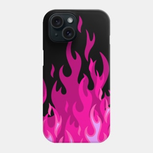 Pink Flames Phone Case