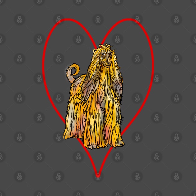 I love Afghan Hound by Gearysworld 