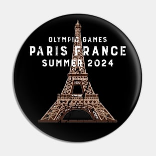 PARIS FRANCE OLYMPIC GAMES 2024 Pin