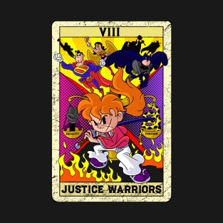 Social justice Warriors Tarot Card Kenshin SJW Old Cartoon T-Shirt