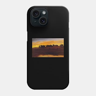 Sunrise at the Farm and Pond Phone Case