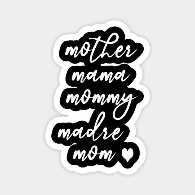 mother design Magnet by torifd1rosie