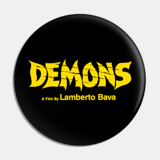 Demons (yellow) Pin