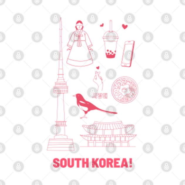 Discover South Korea - South Korea - T-Shirt