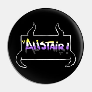 Alistair NonBinary Pride Pin