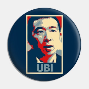 Andrew Yang Political Parody Pin