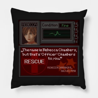 Resident Evil Pixel Art Pillow