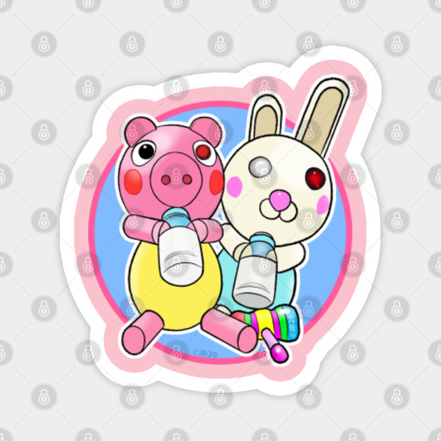 Baby Piggy Roblox Magnet Teepublic - piggy roblox characters cute