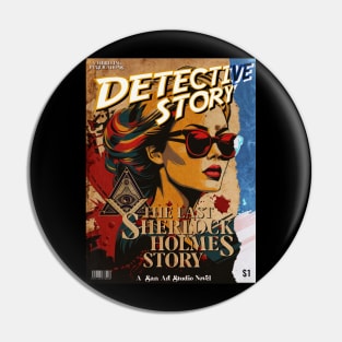 Detective Story Pin