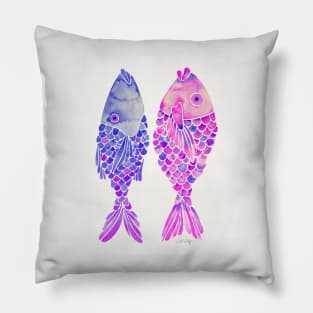 indonesian fish mermaid Pillow