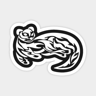 Tribal Otter Tattoo Magnet