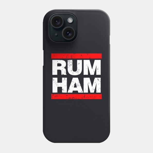 RUM HAM Phone Case by Pikan The Wood Art