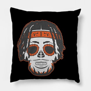 Ja'marr Chase Sugar Skull Pillow