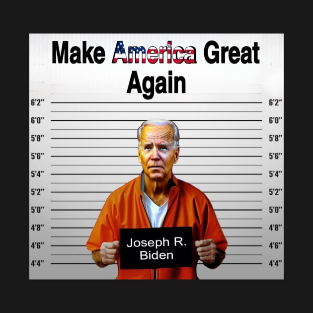 Maga Biden mugshot by Big Trumpin inc