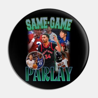 SAME GAME PARLAY - the Bad Boys of Professional Sports via DraftKings, FanDuel, BetMGM, Caesars, ESPN, & PrizePicks Pin