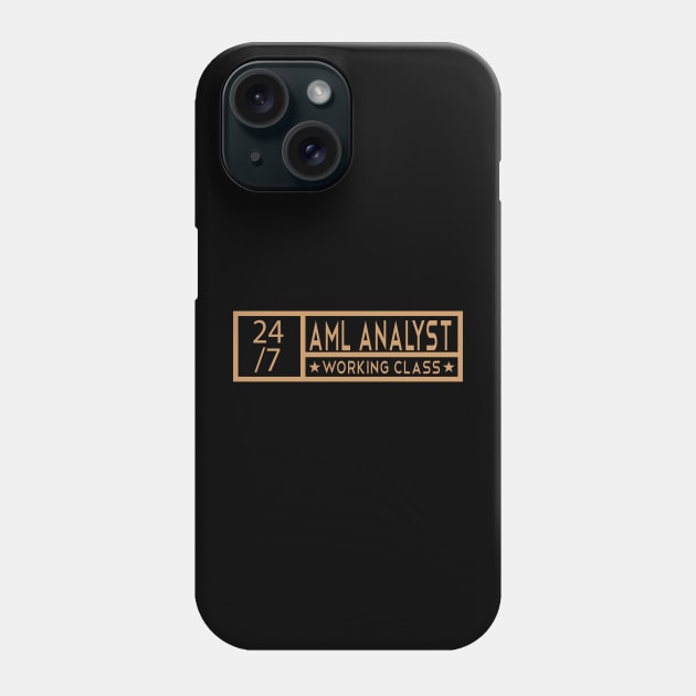 AML Analyst Tittle Job Phone Case by Itulah Cinta