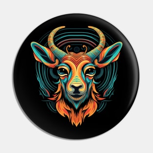 Antelope Smiling Pin