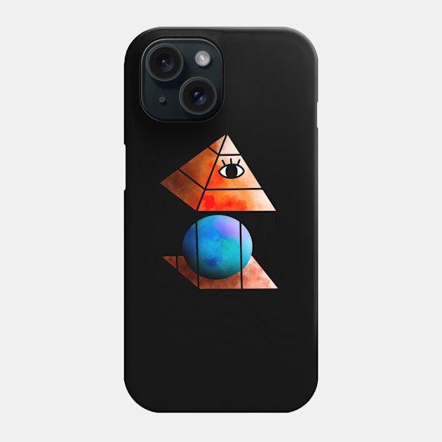 Trapped Earth Phone Case by Scarlett Blue