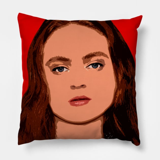 sadie sink Pillow by oryan80